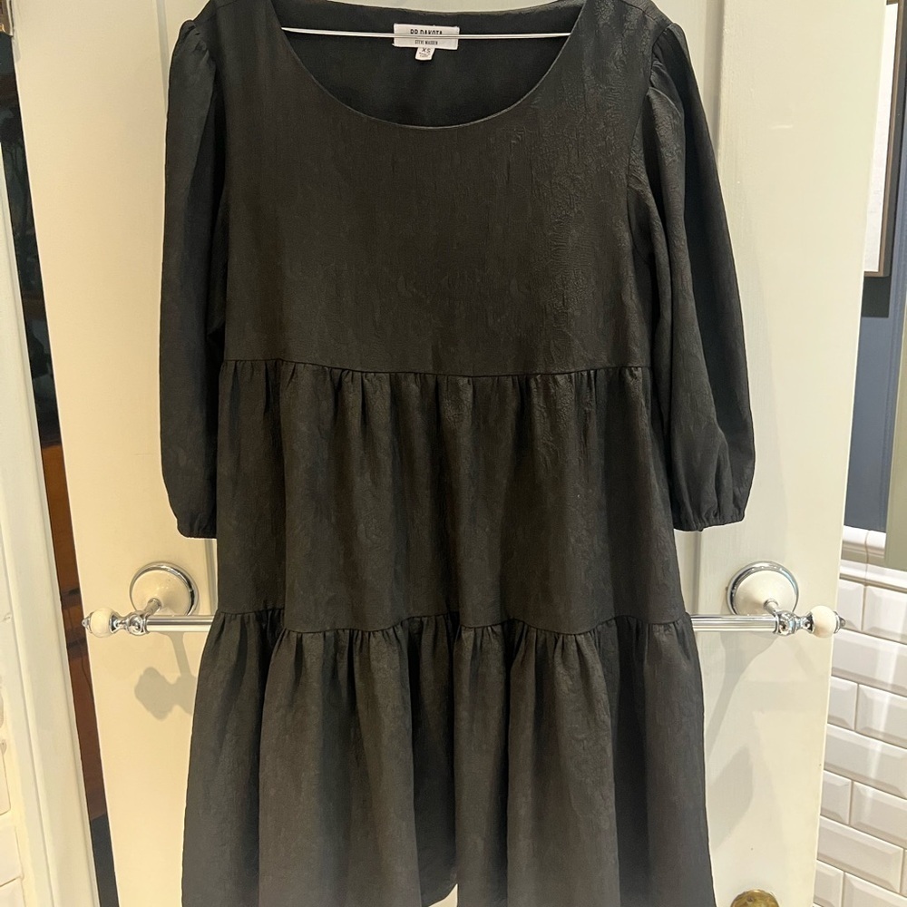 BB Dakota Black Tiered Dress